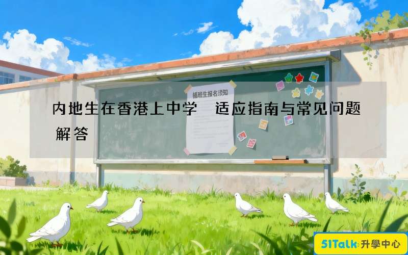 内地生在香港上中学 适应指南与常见问题解答